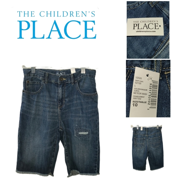 THE CHILDREN'S PLACE GIRLS BERMUDA SHORTS BNWT - Picture 1 of 5